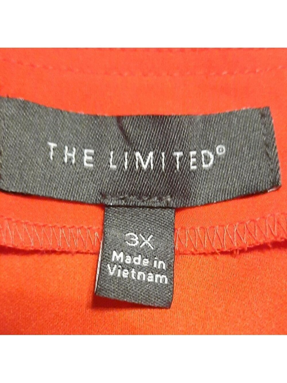 The Limited Red and Black Camisole Size 3X - Picture 4 of 5